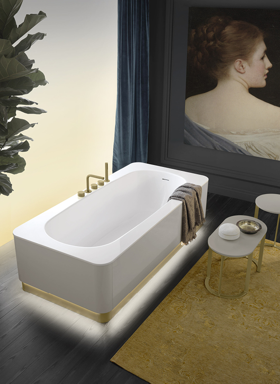 Топ 12: освещение в ванной. Мебель, зеркала, душевые лейки и ванны со встроенной подсветкой (фото 1)
