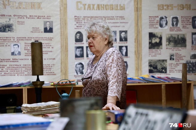 Надежда Ивановна родилась в 1943 году и вскоре переехала в Магнитку вместе с мамой. Работала в горисполкоме и главой поселка | Источник: Михаил Шилкин