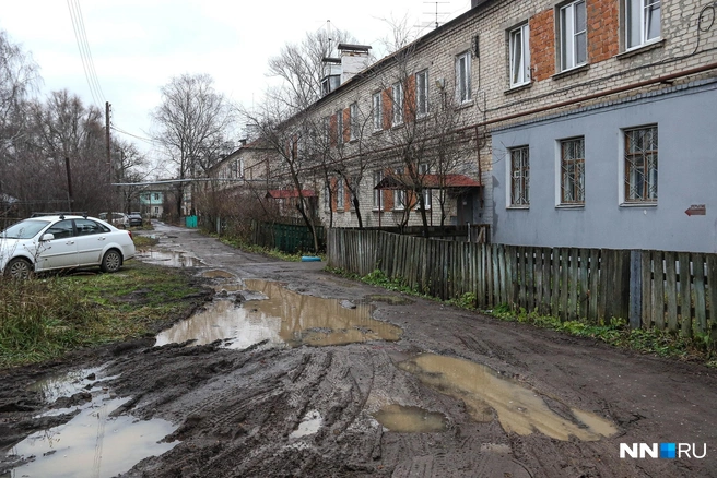 В основном улица выглядит так | Источник: Наталья Бурухина / NN.RU