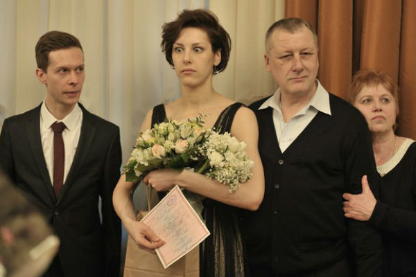 Ирина Горбачева на свадьбе с Григорием Калининым