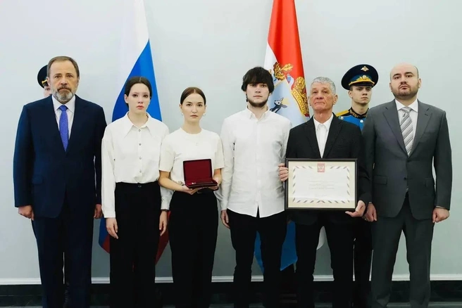 Торжественная церемония прошла в столице региона | Источник: Вячеслав Федорищев / max.ru