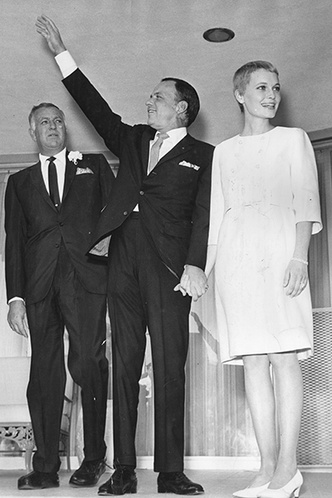 Свадьба Фрэнка Синатры и Мии Фэрроу, 19 июля 1966 года
