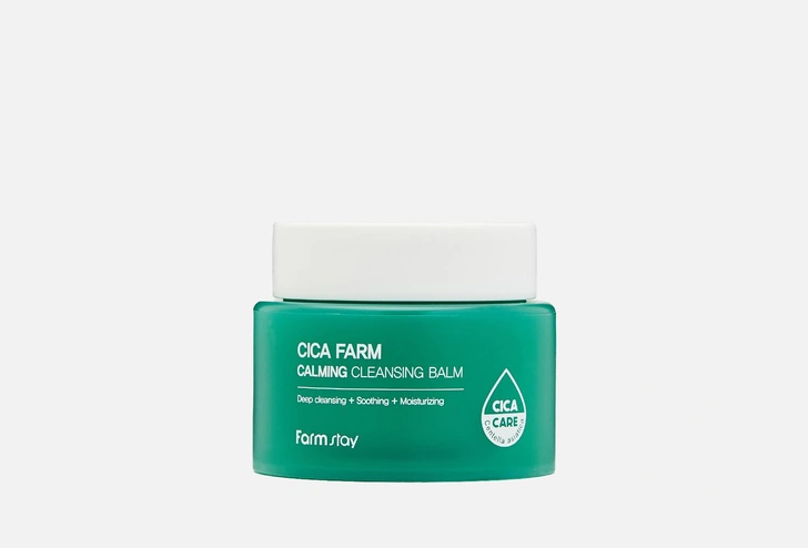 Гидрофильный бальзам Farm Stay Cica Farm Calming Cleansing Balm
