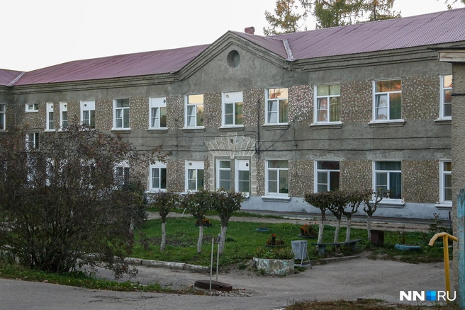 Так выглядит центральная больница Лукоянова | Источник: Наталья Бурухина / NN.RU