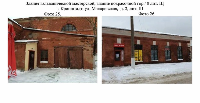 Фото: отчет об определении рыночной стоимости объектов движимого и недвижимого имущества АО «18 Арсенал Военно-морского флота»