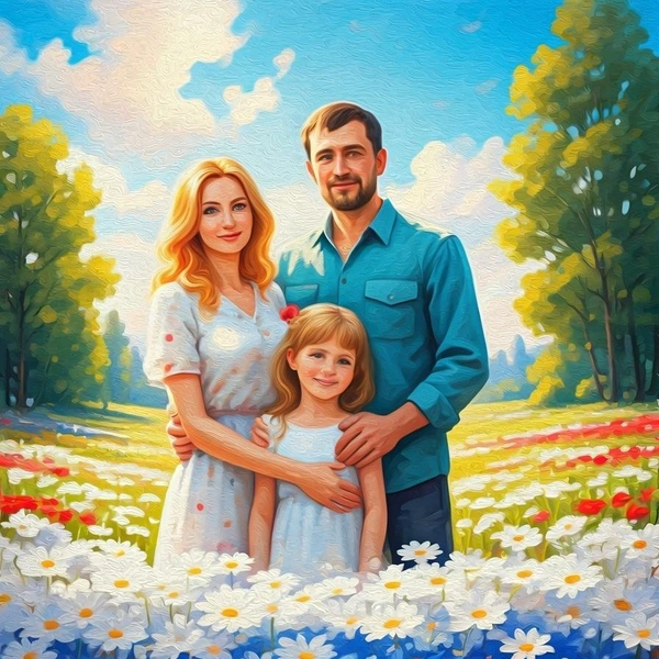 День России 2025: открытки для родных, друзей и коллег | Источник: Shutterstock AI/Fotodom.ru