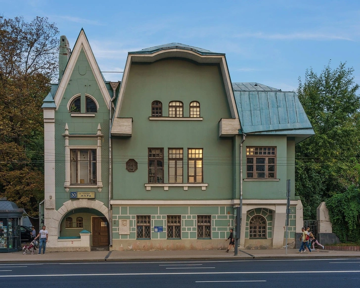 Музей Серебряного века (Дом Брюсова) на проспекте Мира | Источник: A.Savin/wikimedia.org