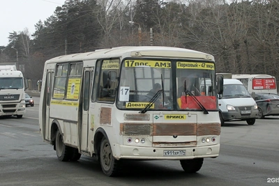 Маршрутка №17 в Челябинске прекращает работу с 26 января