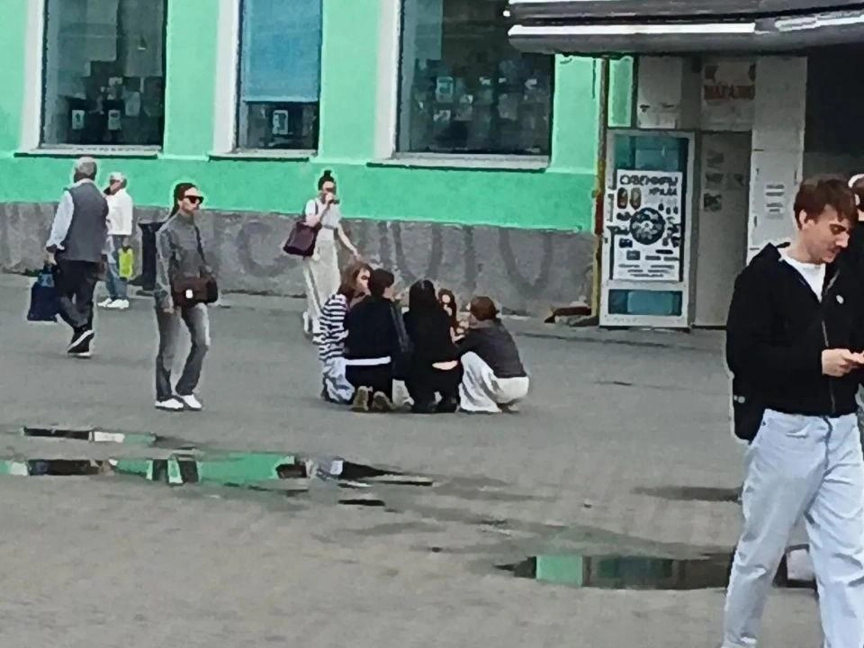 …и даже посреди улицы | Источник: Екатеринбург. Главное / T.me