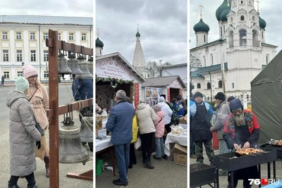Ярославль отпраздновал Пасху фестивалем на Советской площади