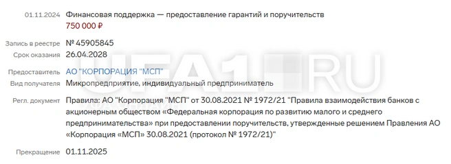 Это было за месяц до задержания | Источник: «Контур.Фокус»