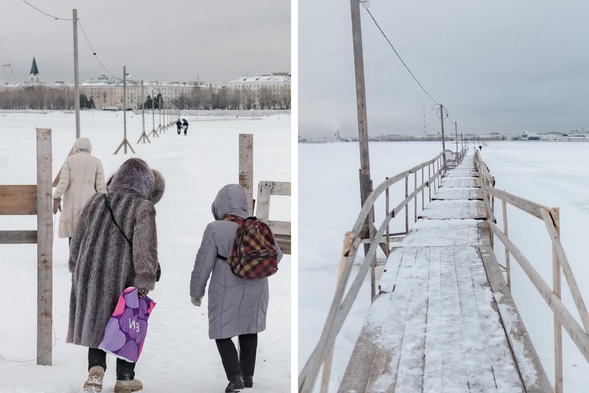 Переправу в центре Архангельска открыли позже, чем обычно — гуляем по реке до Кегострова