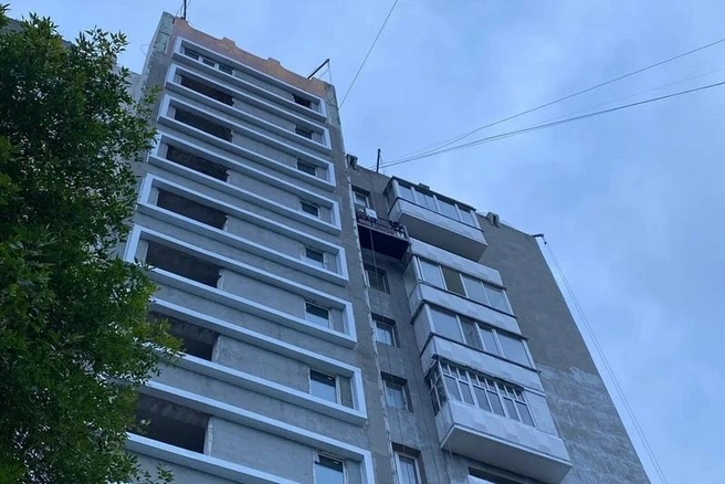 В Череповце высотку утеплят на 10 лет раньше | Источник: st.cherinfo.ru