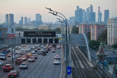 В Москве перекрыли съезды с МКАД
