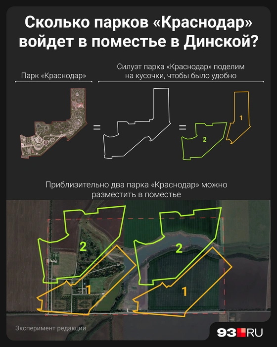 Тут поместится два Японских сада, два Парка облаков и много еще чего другого | Источник: Мария Романова / 93.RU