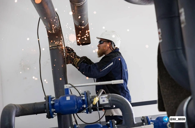 К старту отопительного сезона привели в порядок почти 29 километров тепловых сетей | Источник: телеграм-канал Александра Моора