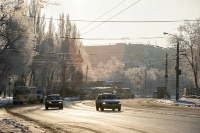 February in Samara: From -46°C to +12°C