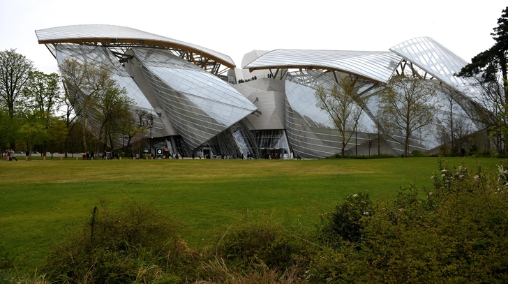 Арт-музей Louis Vuitton Foundation, Париж. Проект Фрэнка Гери, 2014. | Источник: Getty Images