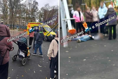 Школьница в Ярославле упала с качели