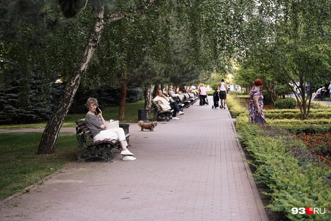 В Юбилейном много общественных территорий | Источник: Дарья Паращенко / 93.RU