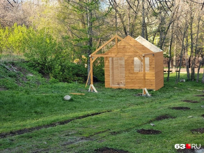 В будущем парке будет 50 животных | Источник: Роман Данилкин / 63.RU