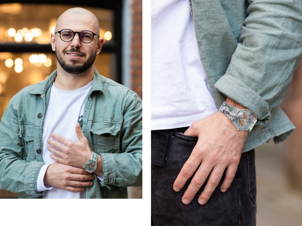 Фото №1 - Первая российская коллаборация Swatch x YOU: часы с креативом стрит-арт художника Андрея Бергера
