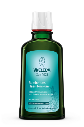 Укрепляющий тоник для роста волос с розмарином, Weleda