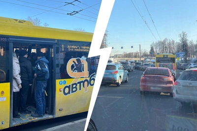 Утреннее перекрытие проспекта в Ярославле: причина