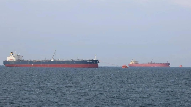 Танкер атаковали во время погрузки | Источник: caspian_pipeline / T.me