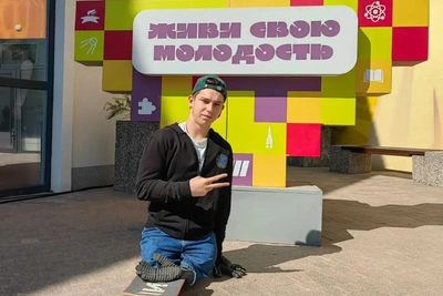 Рязань встречает чемпиона мира по адаптивному скейтбордингу