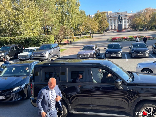 Владимир Чейметов приехал на Haval | Источник: Радик Енчу / 72.RU