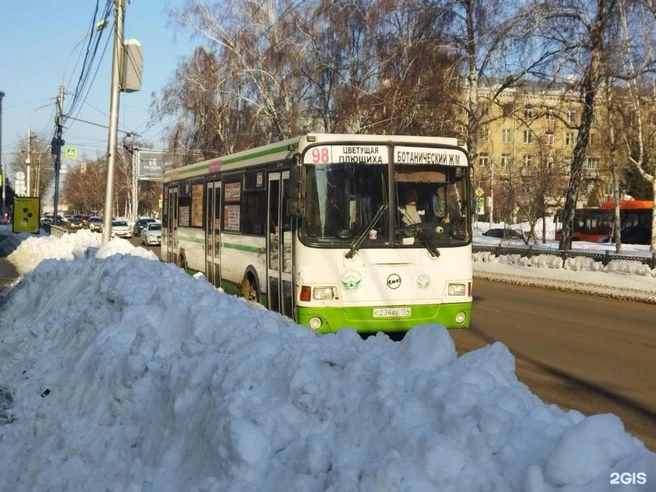 Мужчина вошёл в автобус №98 вечером 2 декабря. | Источник: Vo Li / 2ГИС