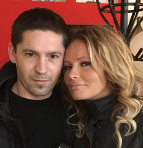 Дана Борисова с мужем Андреем Трощенко
