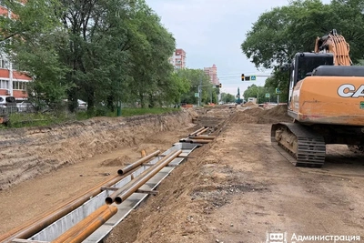 В Благовещенске продолжается дорожный сезон