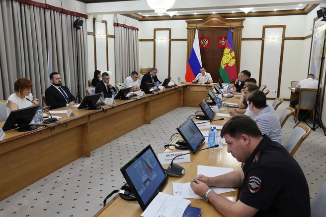 Возросло число жертв и пострадавших после ночной атаки БПЛА на Краснодарский край | Источник: Вениамин Кондратьев / Telegram