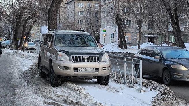 Представьте, что на этом месте будет весной | Источник: читатель НГС