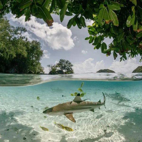 Финалист в номинации «Подводная съемка» | Источник: Kiliii Yuyan / Mangrove Photography Awards 2025