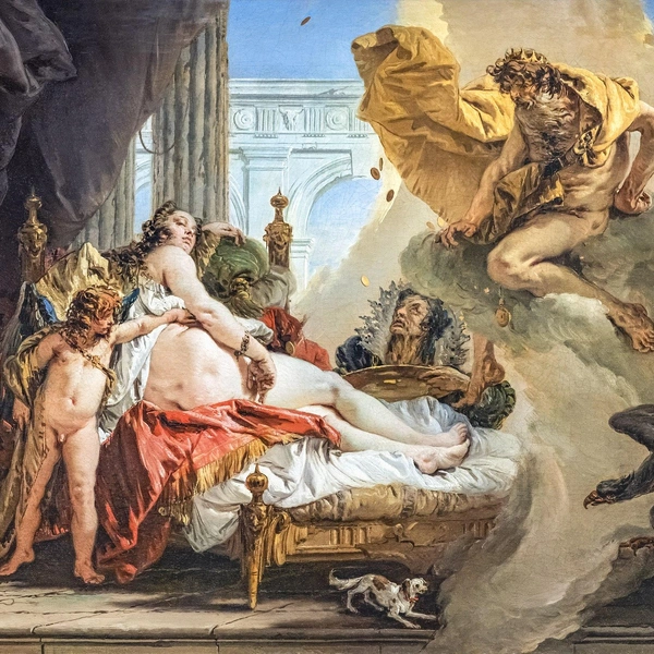 Джованни Баттиста Тьеполо. «Даная». Около 1736 | Источник: Wikimedia Commons