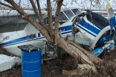 Самолет Ан-2 разбился при посадке в Камышине