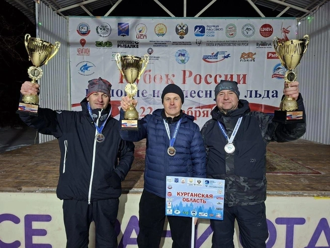 Курганские рыбаки успешно выступили на Кубке России | Источник: Владимир Шестаков