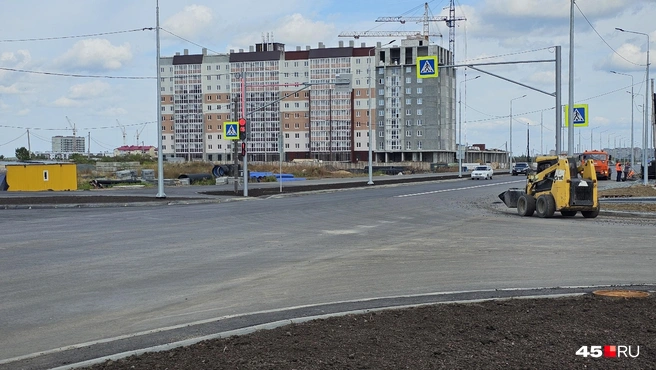 Перекресток улицы Фарафонова&nbsp;—проспекта Первомайского | Источник: Дарья Никитченко / 45.RU