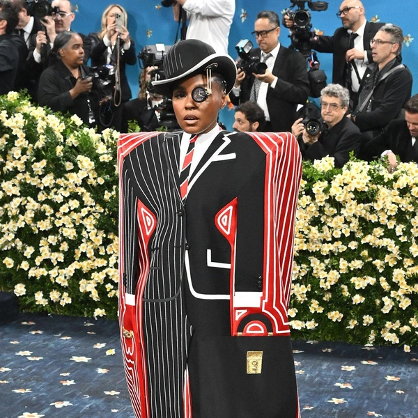 Жанель Монэ в Thom Browne | Источник: Getty Images