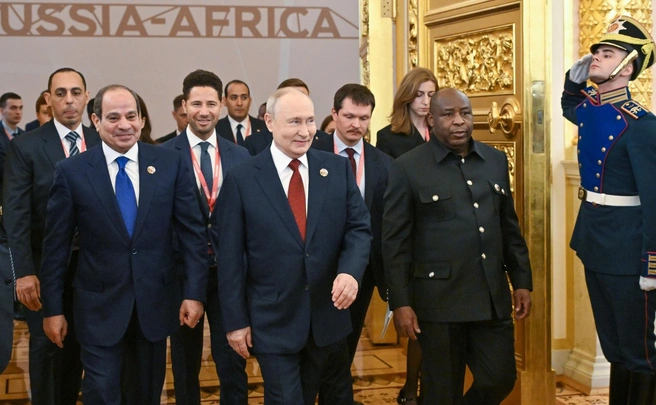 Путин допустил перенос российских производств в Африку из-за санкций | Источник: kremlin.ru