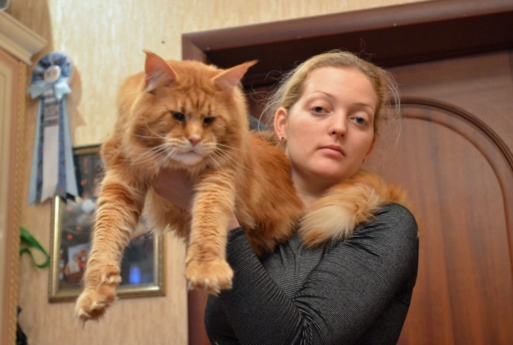 Елена Лакшина с одним из своих питомцев | Источник: Елена Лакшина