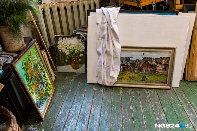 В мастерской | Источник: Мария Ленц / NGS24.RU