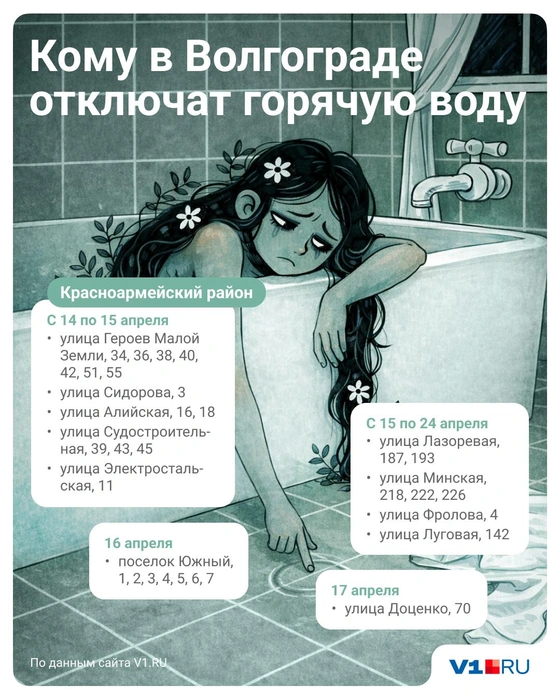 Самые масштабные отключения — на юге города | Источник: Полина Авдошина / V1.RU