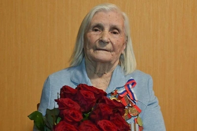 Сочинская ветеран Лидия Новикова отмечает 101-летие