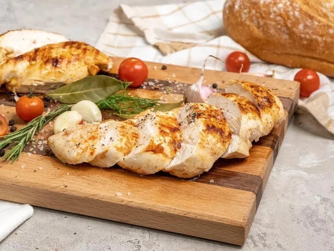 Вариант готового шашлыка из курицы на кефире | Источник: food.ru