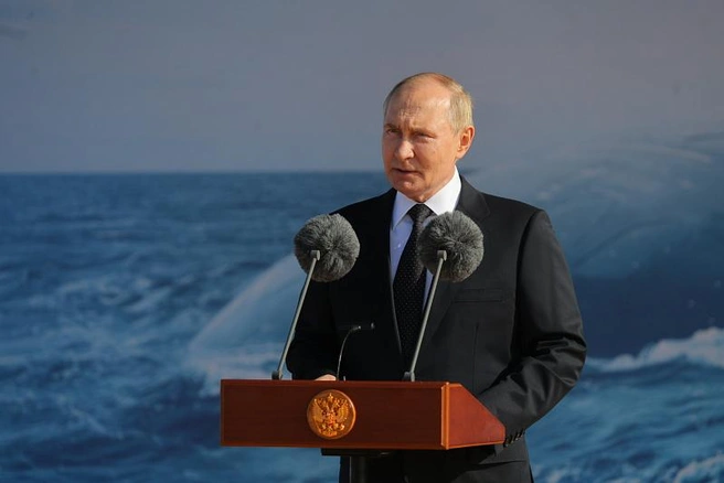 Путин посетил Северодвинск | Источник: dvinanews.ru