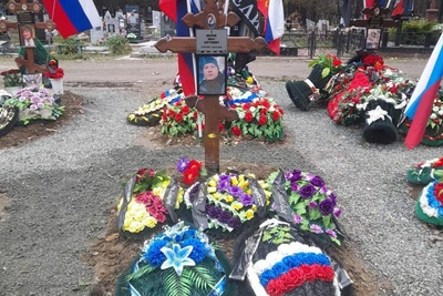 Повторная доставка останков бойца вдове